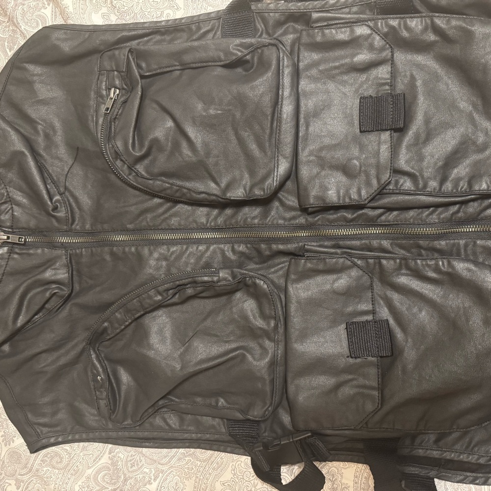 Black Utility Vest